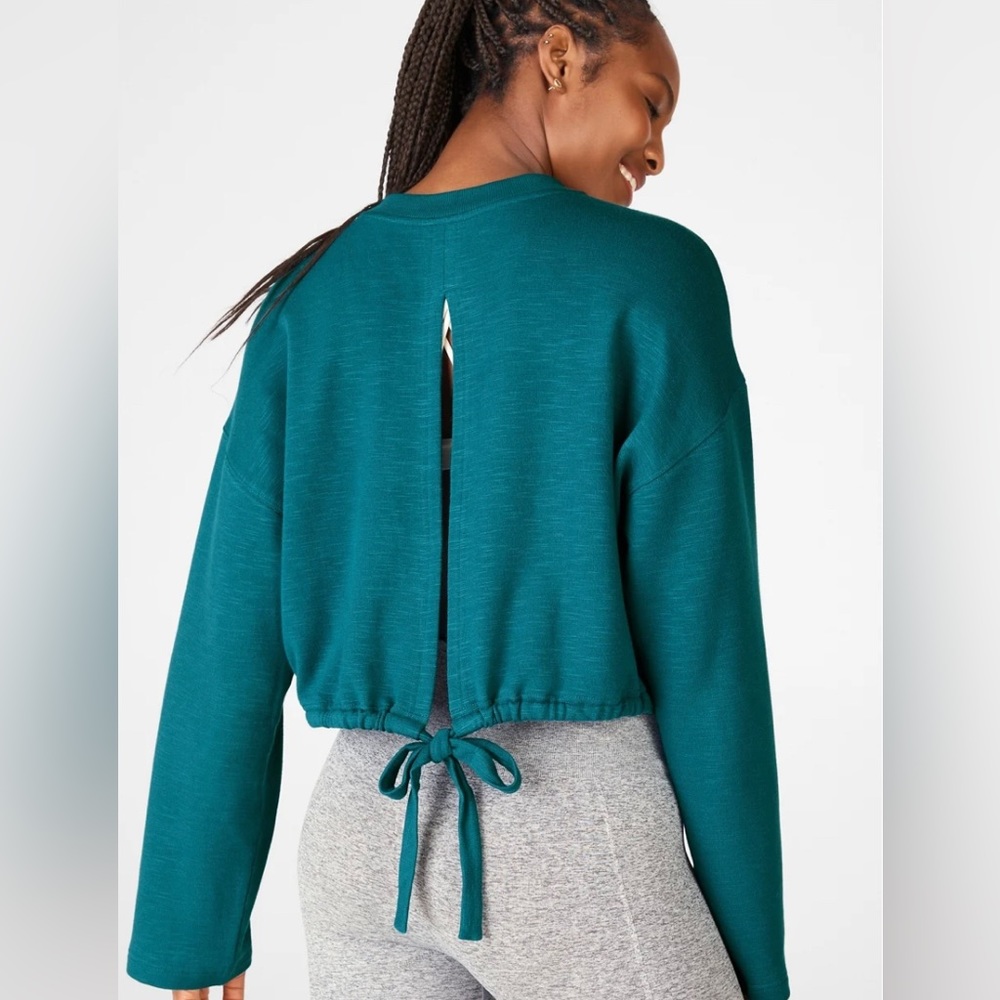 Fabletics Pullover Soft Loungewear Activewear Cro… - image 1